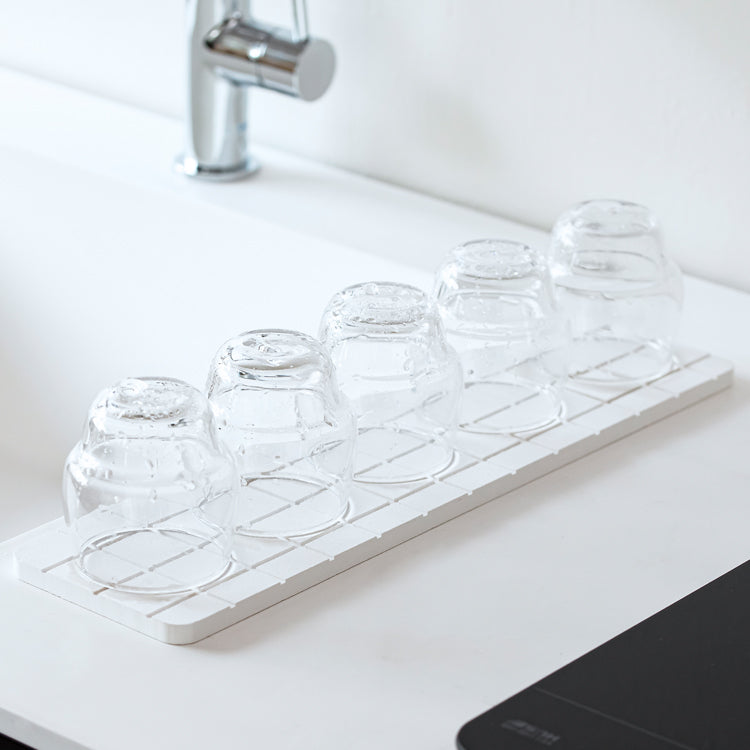 Lava Stone 5 Glass Drying Tray