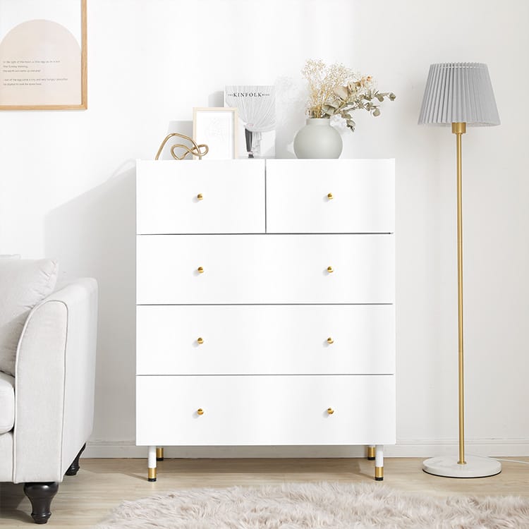 4-tier chest of drawers, cute and grown-up living room storage, chest of drawers, large capacity
