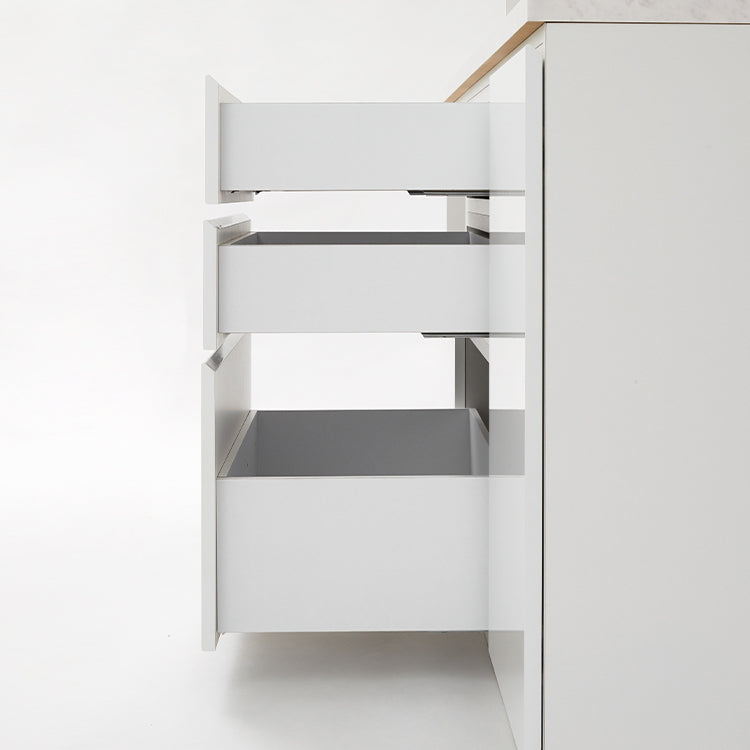 日本製 食器棚 キッチン収納 レンジ台 スライドカウンター付 引き出し 大理石調