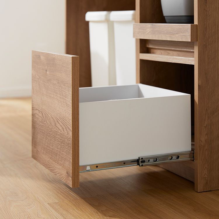 ゴミ箱収納付き食器棚