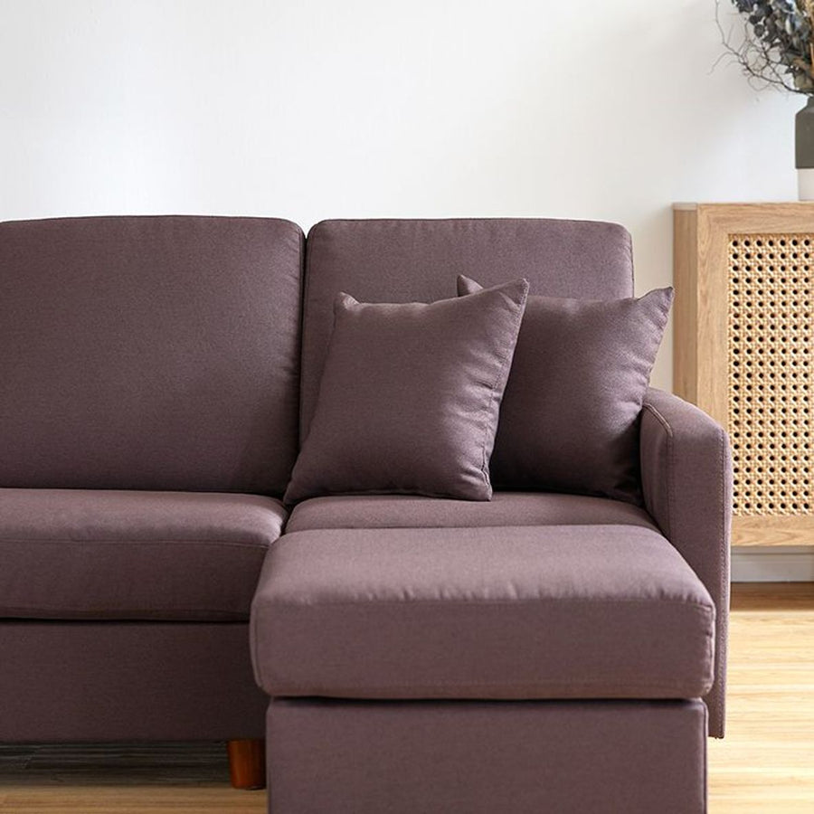 3-seater couch sofa, versatile layout, cushion included