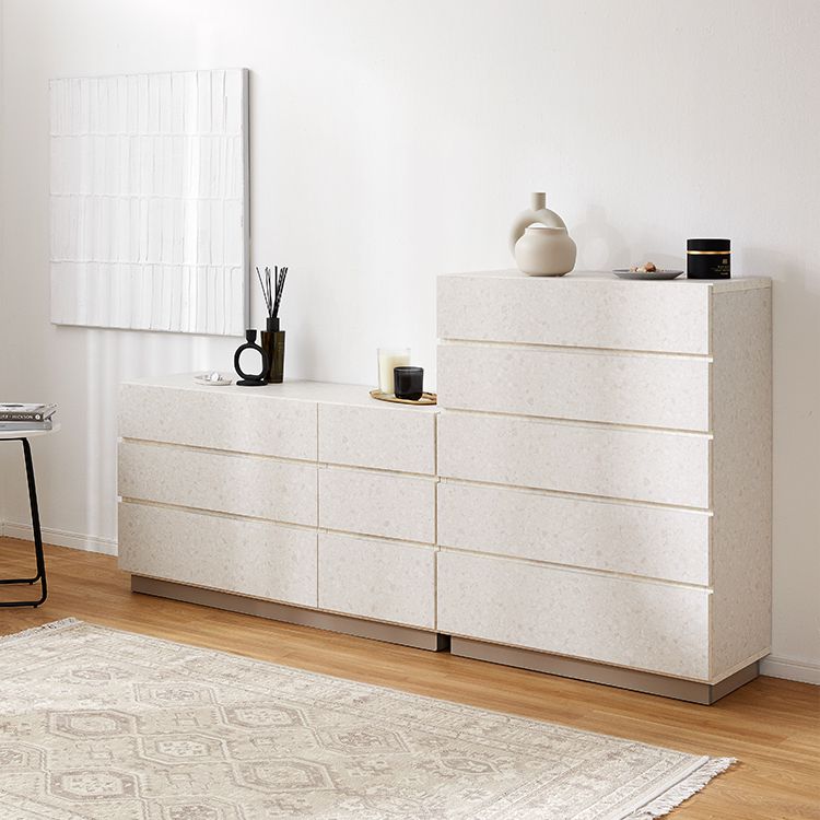 テラゾー柄 チェスト 収納棚