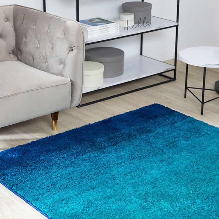 Sサイズ 長方形ラグ オールシーズン 防音 ホットカーペット・床暖房使用可