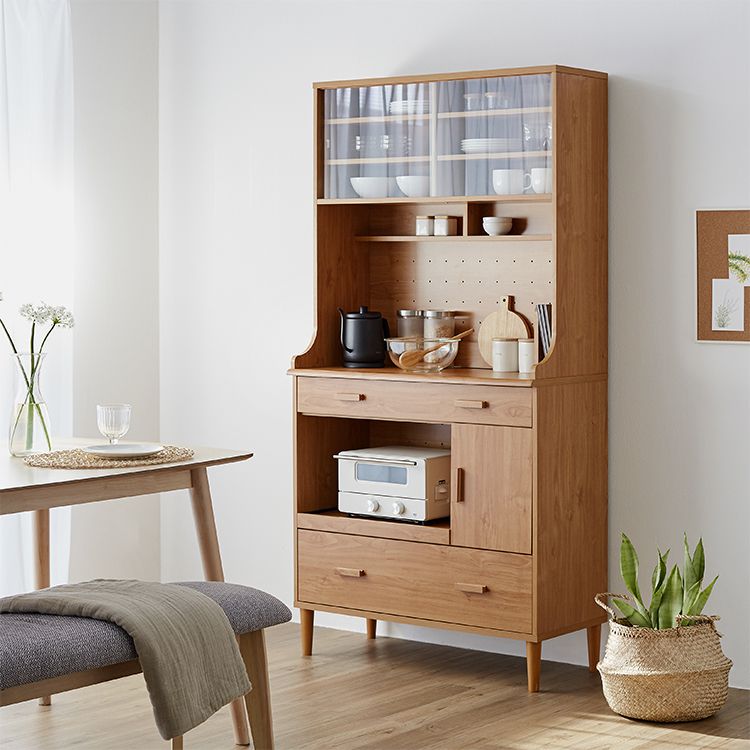 Scandinavian vintage style cupboards and kitchen cabinets