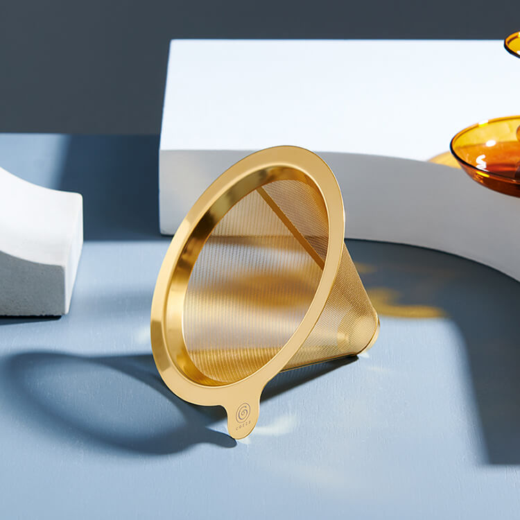 Gold Cone Filter Coffee Filter