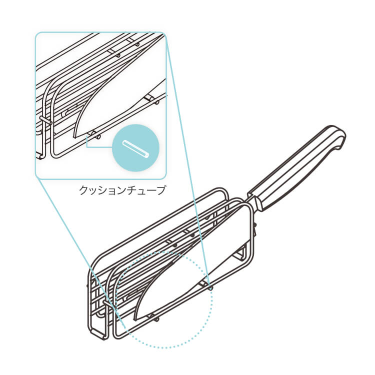 UtaU knife and cutting board stand
