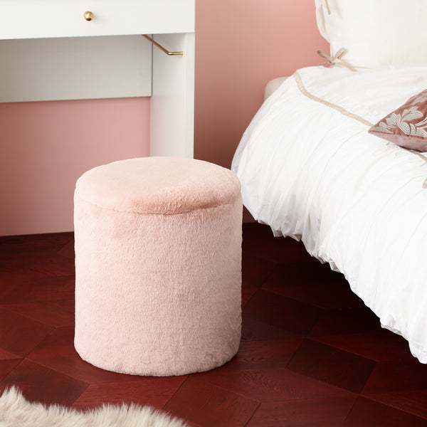 Chantilly Stool Pink