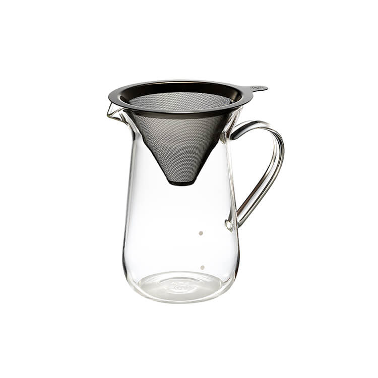 チタンコーンフィルター&サーバー 2-4杯用 500ml