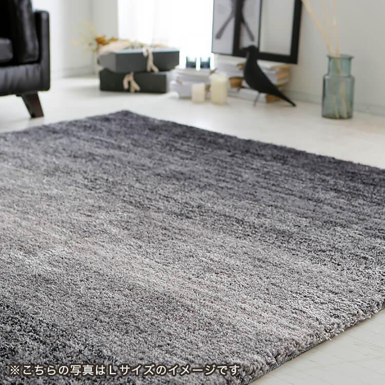 Sサイズ 長方形ラグ オールシーズン 防音 ホットカーペット・床暖房使用可