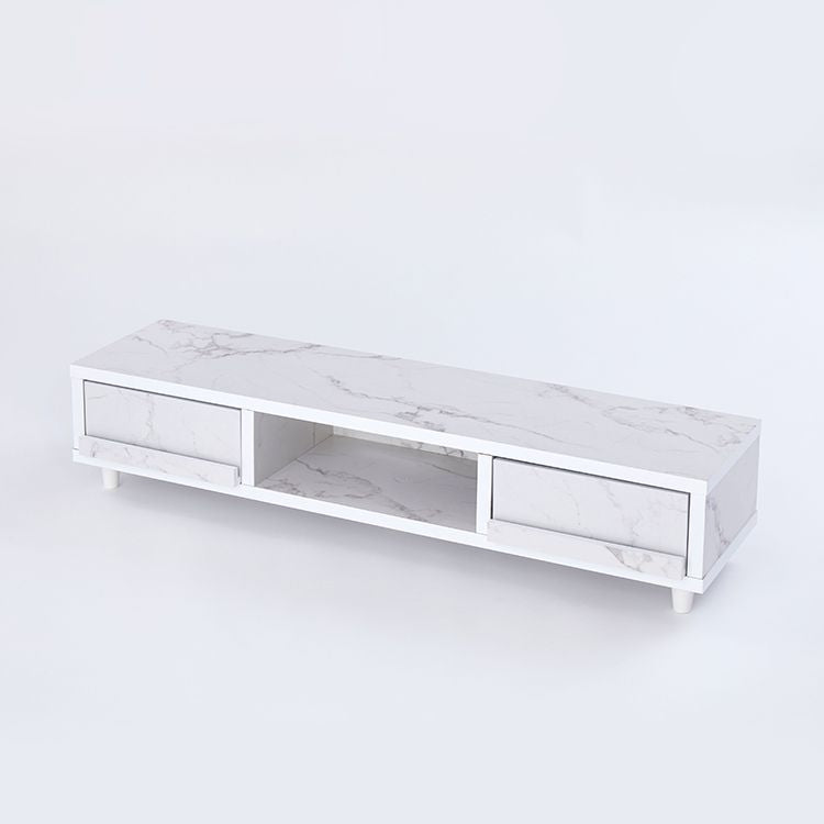 Marble-look TV stand, lowboard