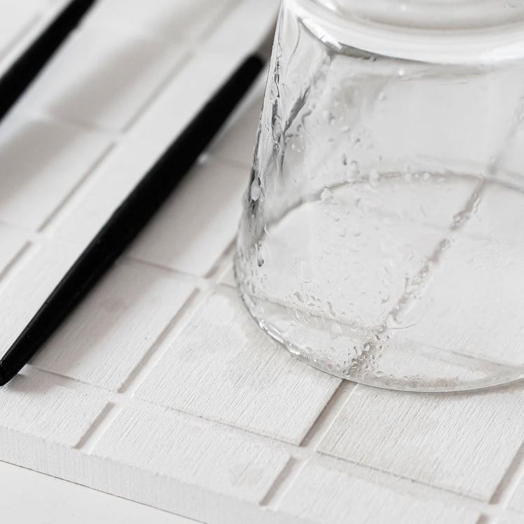 Lava stone dry board motif lattice