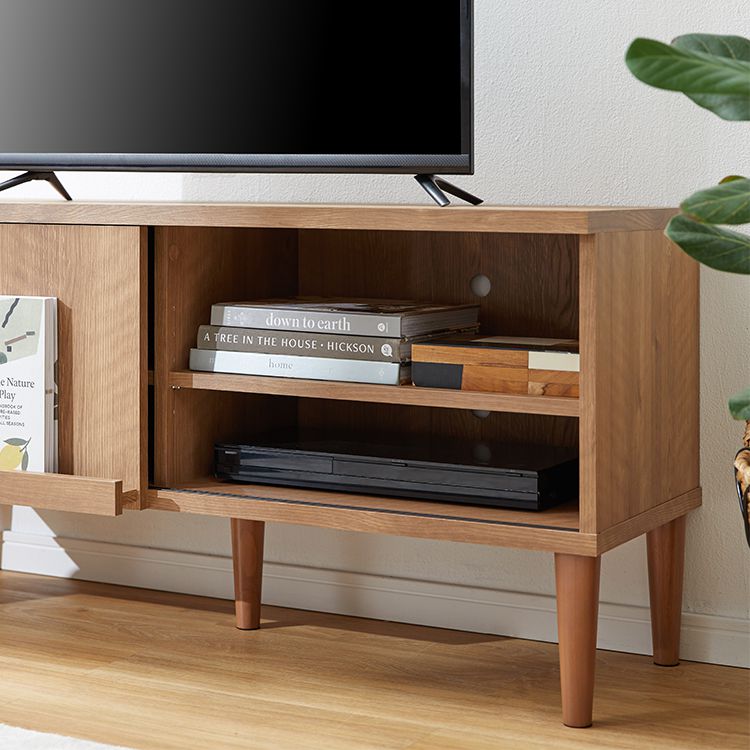 TV stand, mid-size TV stand, 37-inch compatible, wooden, Scandinavian style