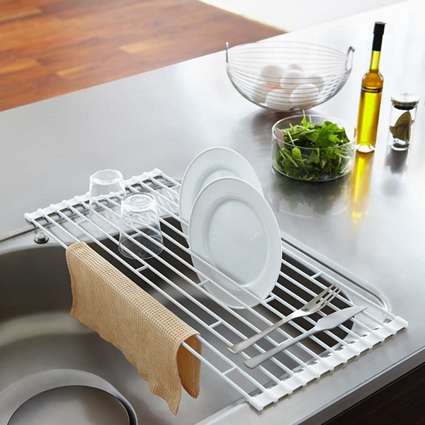 tower folding drain rack