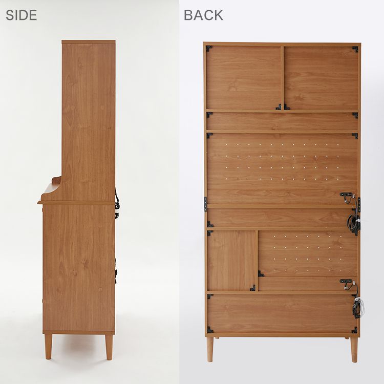 Scandinavian vintage style cupboards and kitchen cabinets