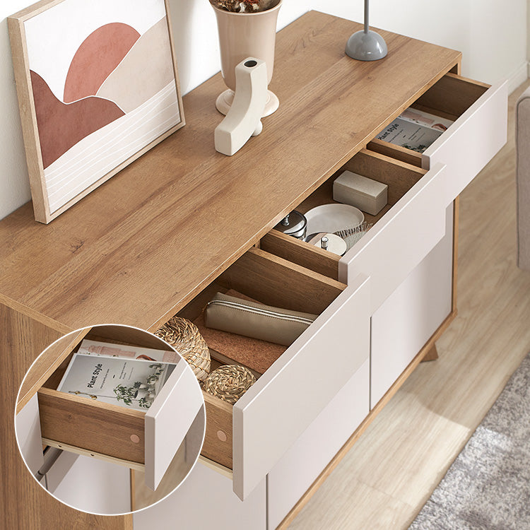 Storage shelf, chest, cabinet, sideboard, living board, low board, wood grain, large capacity