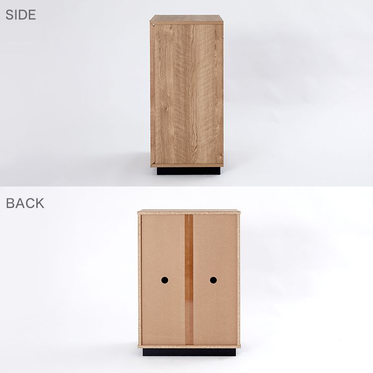 Simple design wood grain cabinet