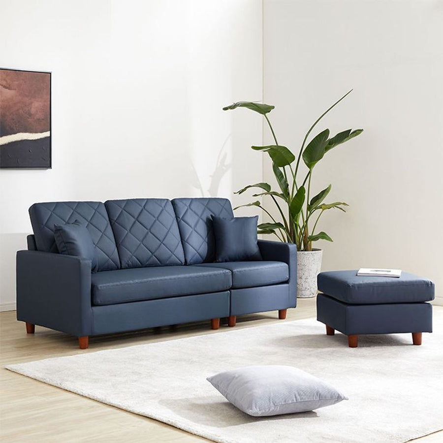 3-seater couch sofa, versatile layout, cushion included