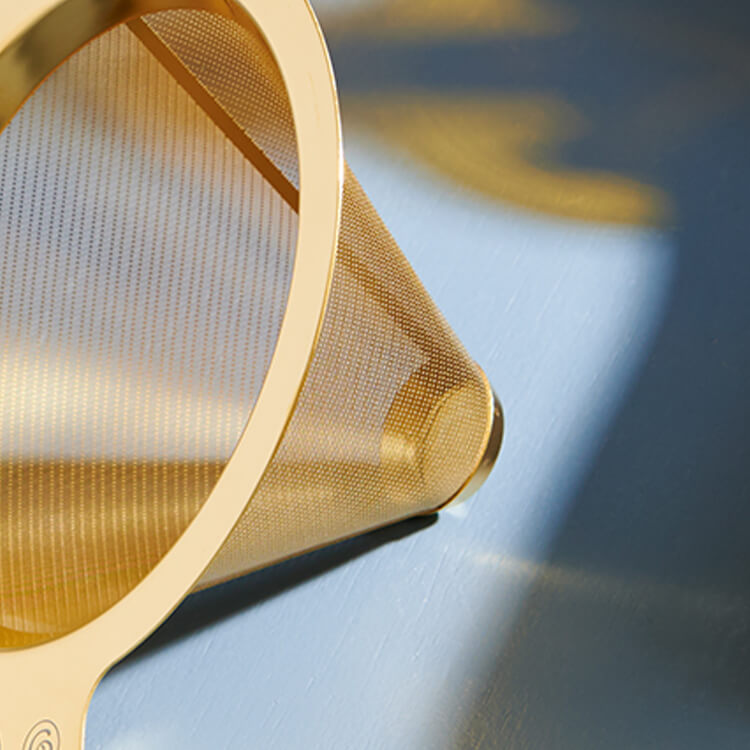 Gold Cone Filter Coffee Filter