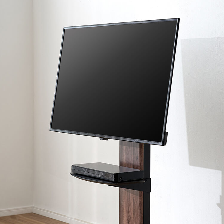 TV stand with shelf, wall-mounted style TV stand, 55 inch