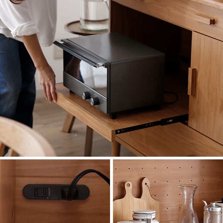 Scandinavian vintage style cupboards and kitchen cabinets