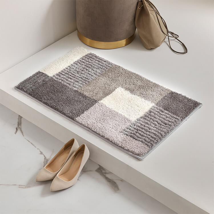 Washable Entrance Mat, Rectangular, Entrance Rug, Carpet, Thick, Graphical, Non-Slip