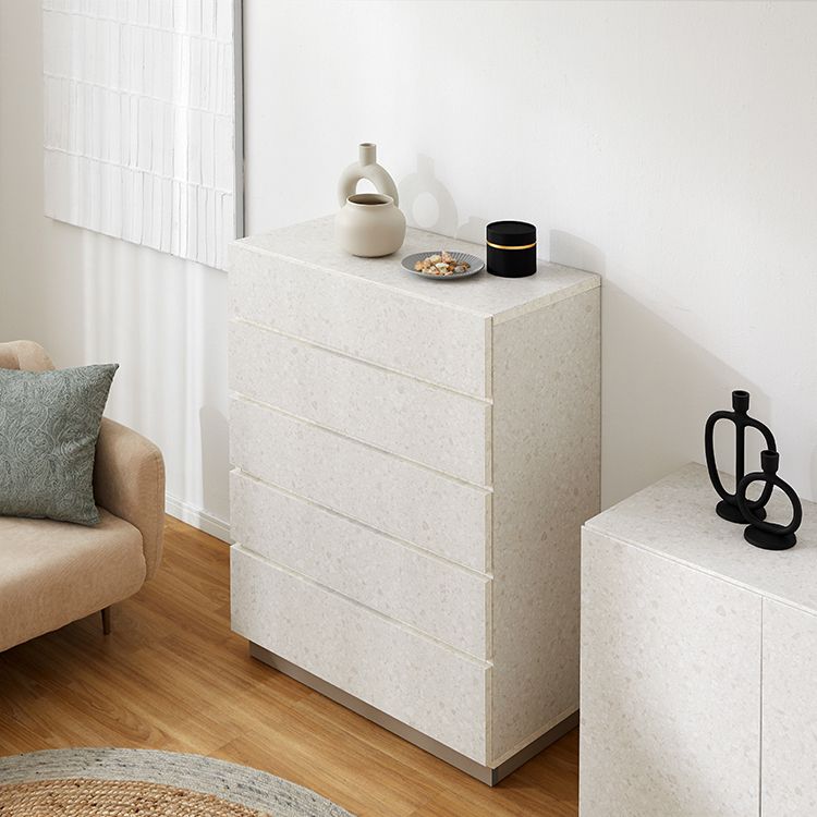 テラゾー柄 チェスト 収納棚