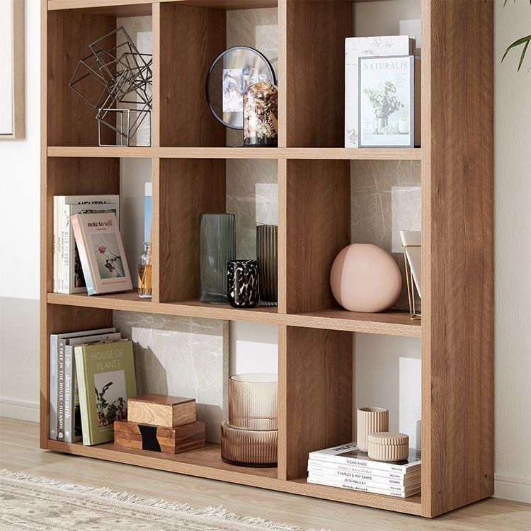 Bookshelf that can also be used as a partition, large capacity storage, stone pattern