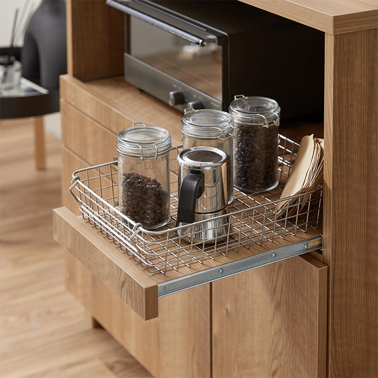 Dish cupboard, kitchen board, kitchen storage, kitchen cabinet, microwave stand, slide rack, kitchen storage
