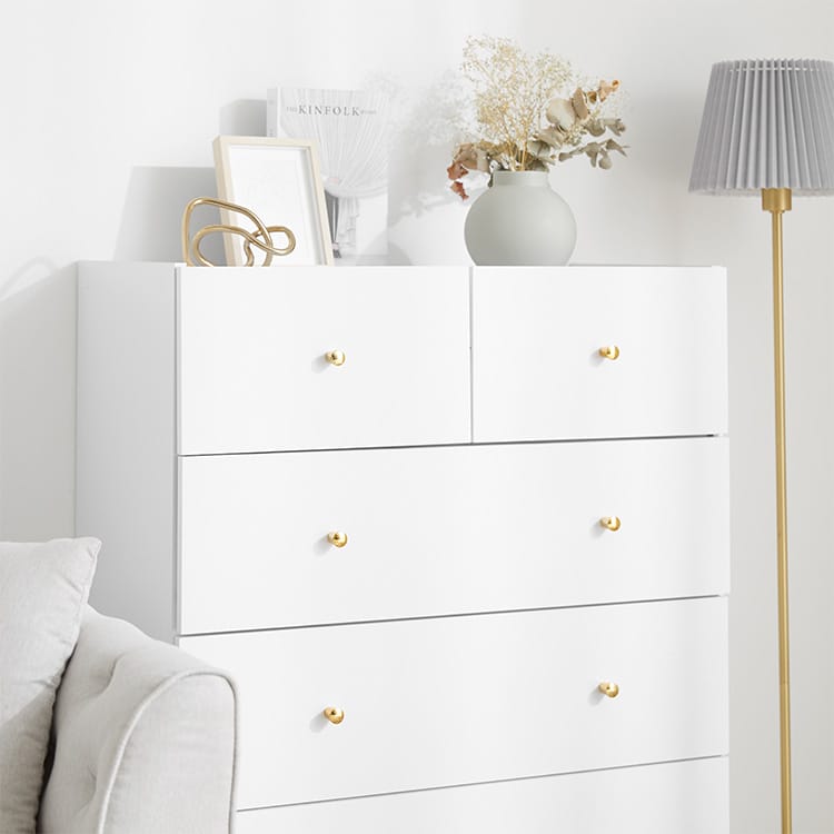 4-tier chest of drawers, cute and grown-up living room storage, chest of drawers, large capacity