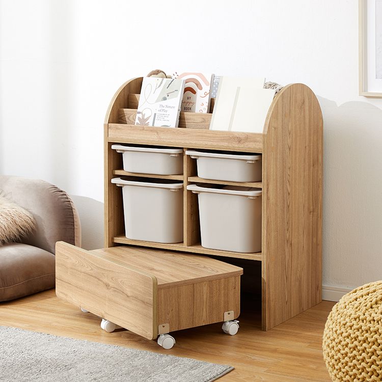 Toy storage rack, picture book storage, drawing table set, storage box included