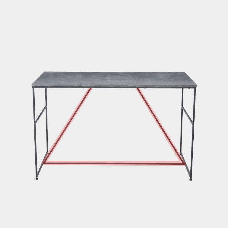 ダイニングテーブル 大理石柄 単品 インテリア スチール [幅120]