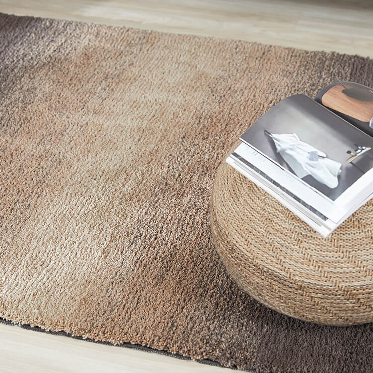 Sサイズ 長方形ラグ オールシーズン 防音 ホットカーペット・床暖房使用可