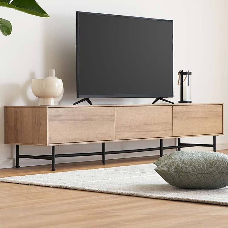 Wooden TV stand, lowboard