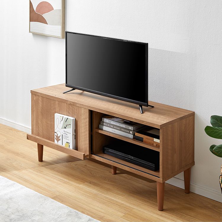 TV stand, mid-size TV stand, 37-inch compatible, wooden, Scandinavian style