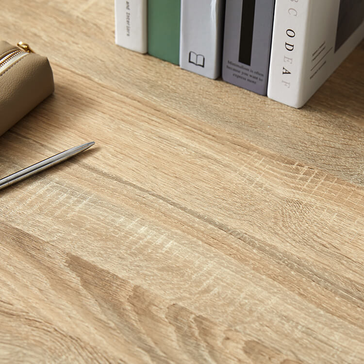 ツインデスク 2人用学習机 組み換え自由 木目調