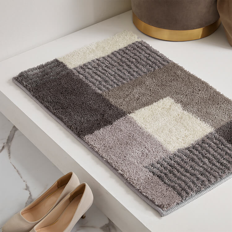 Washable Entrance Mat, Rectangular, Entrance Rug, Carpet, Thick, Graphical, Non-Slip