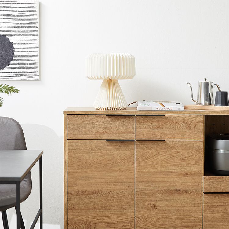 Woodgrain kitchen counter