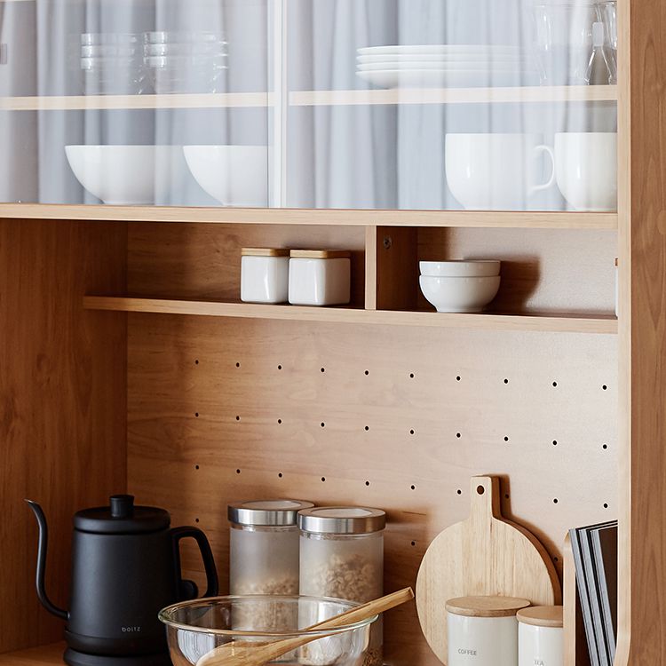 Scandinavian vintage style cupboards and kitchen cabinets