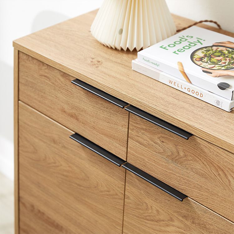 Woodgrain kitchen counter
