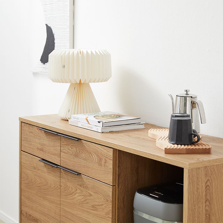 Woodgrain kitchen counter