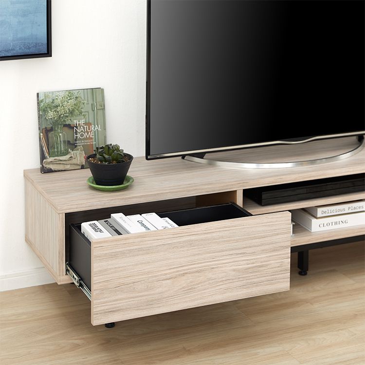 TV stand, made in Japan, low TV stand, suitable for 49-inch TVs, semi-finished product, steel legs