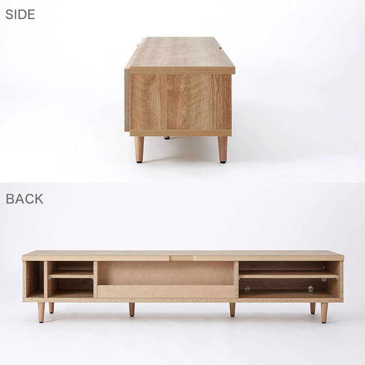 Moroccan pattern TV stand, wooden, made in Japan