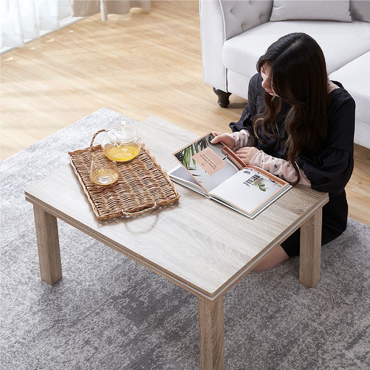 Kotatsu table, kotatsu, wood grain, rectangular