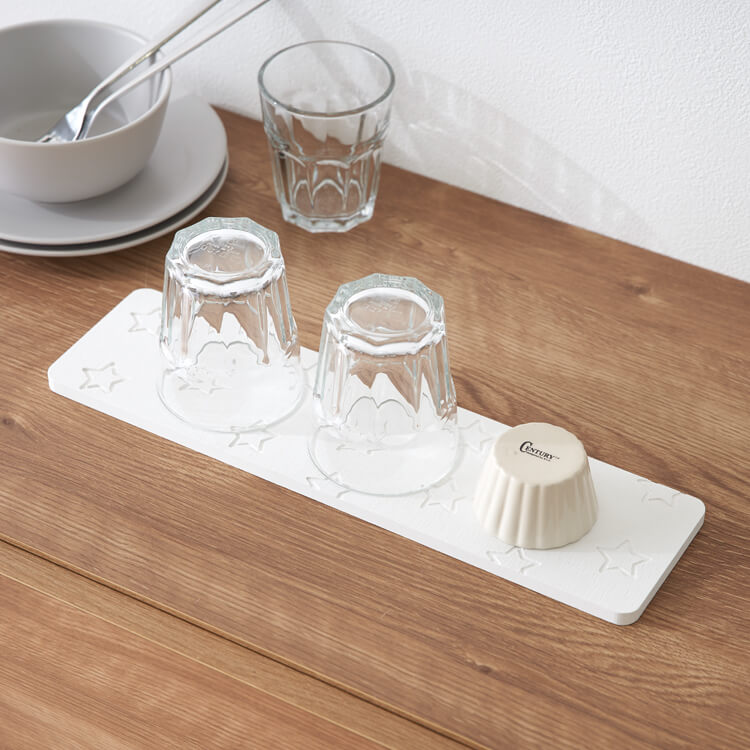 Diatomaceous Earth 5 Glass Tray Star