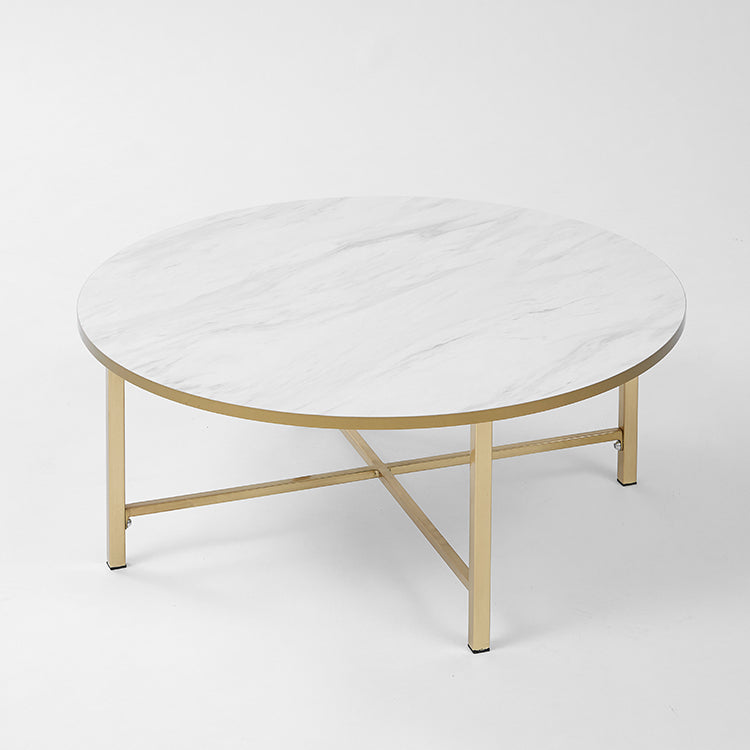 大理石調リビングテーブル 丸テーブル