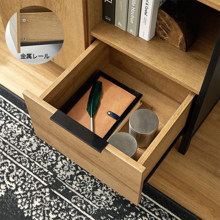Storage shelf Cabinet Living board Living storage Shelf Storage Vintage style Open rack Free board