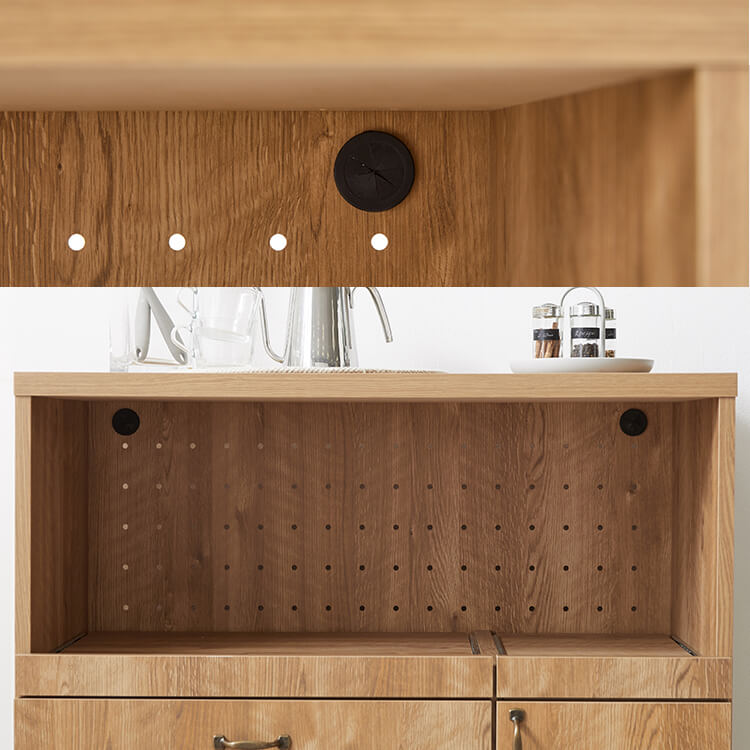 Dish cupboard, kitchen board, kitchen storage, kitchen cabinet, microwave stand, slide rack, kitchen storage