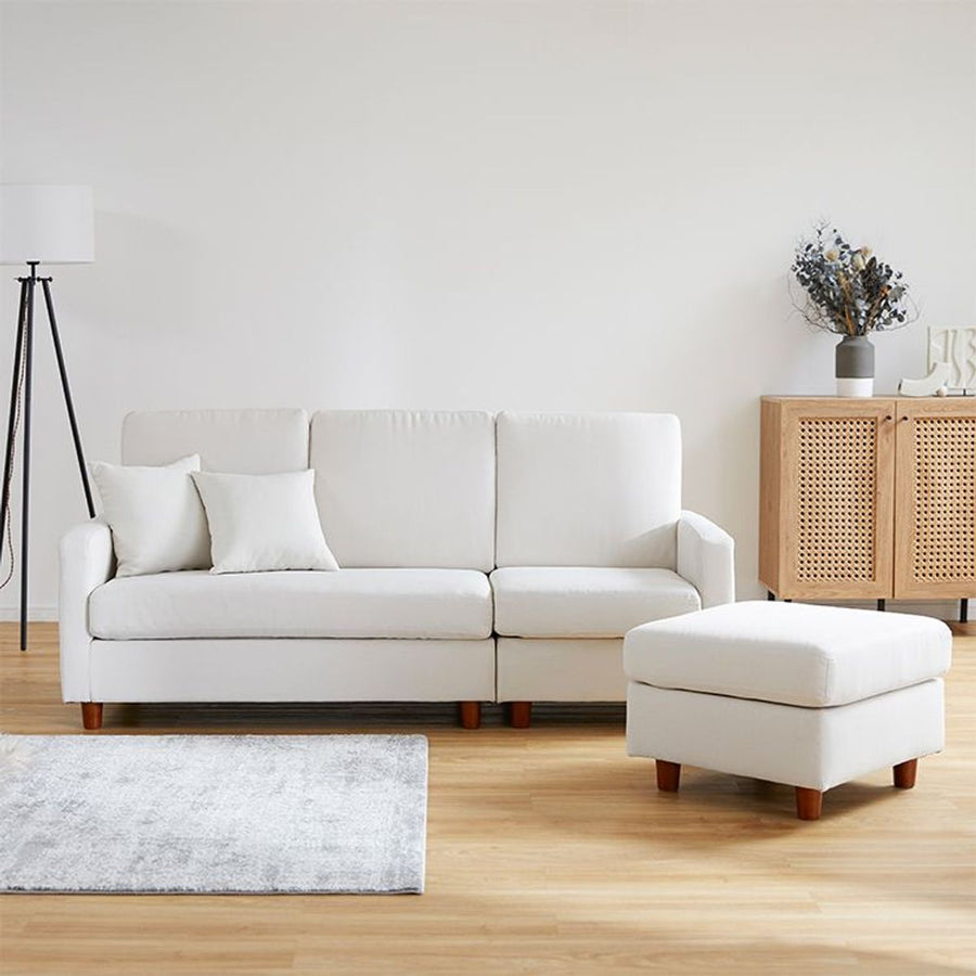 3-seater couch sofa, versatile layout, cushion included