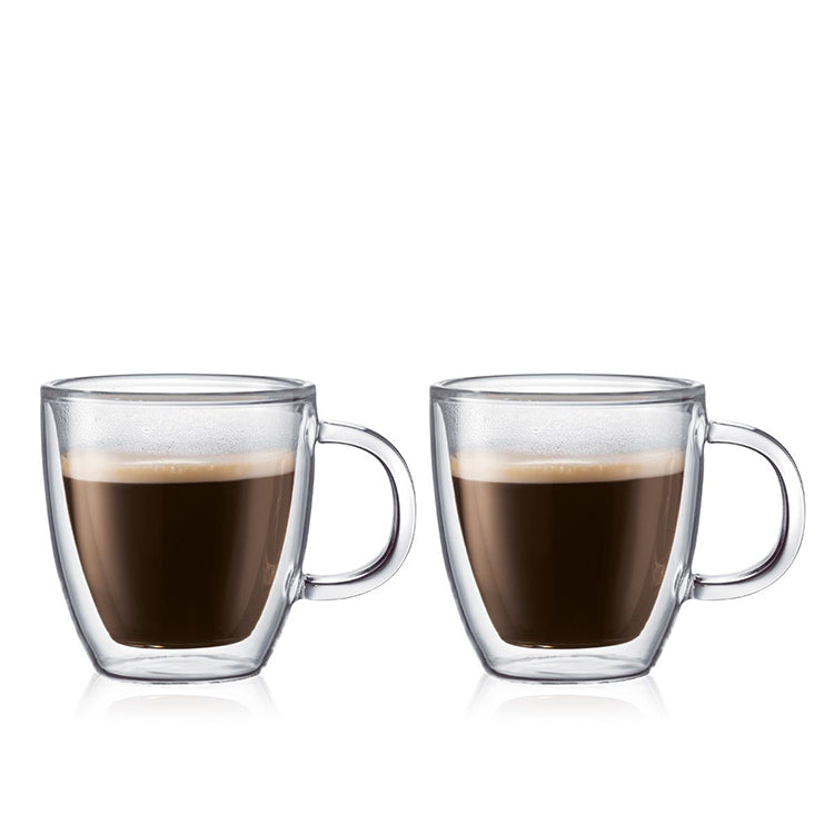 Bistro Double Wall Mug 0.15L (Set of 2)