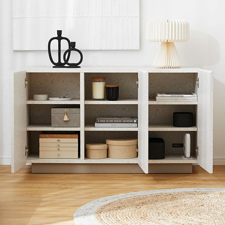 テラゾー柄 サイドボード キャビネット